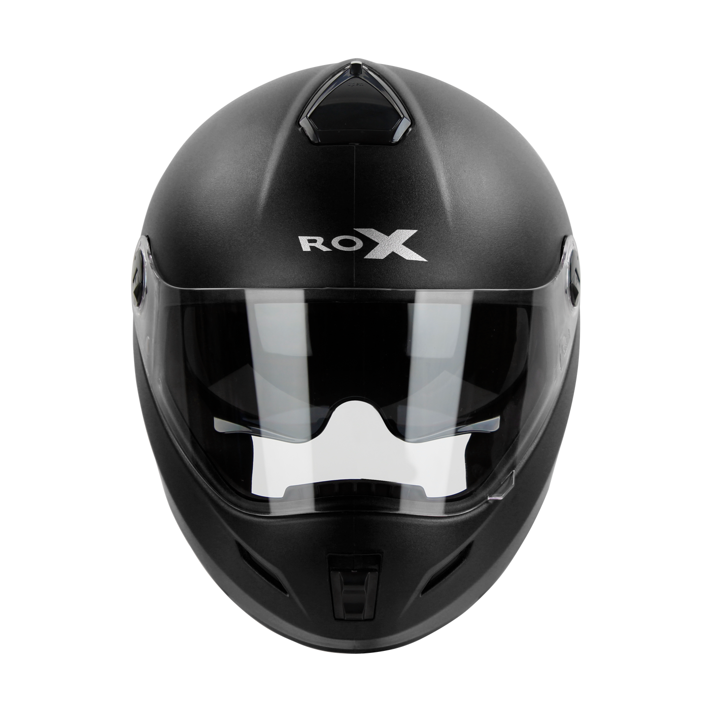 Steelbird SBH-34 Rox  ISI Certified Full Face Helmet with Inner Smoke Sun Shield and Outer Clear Visor